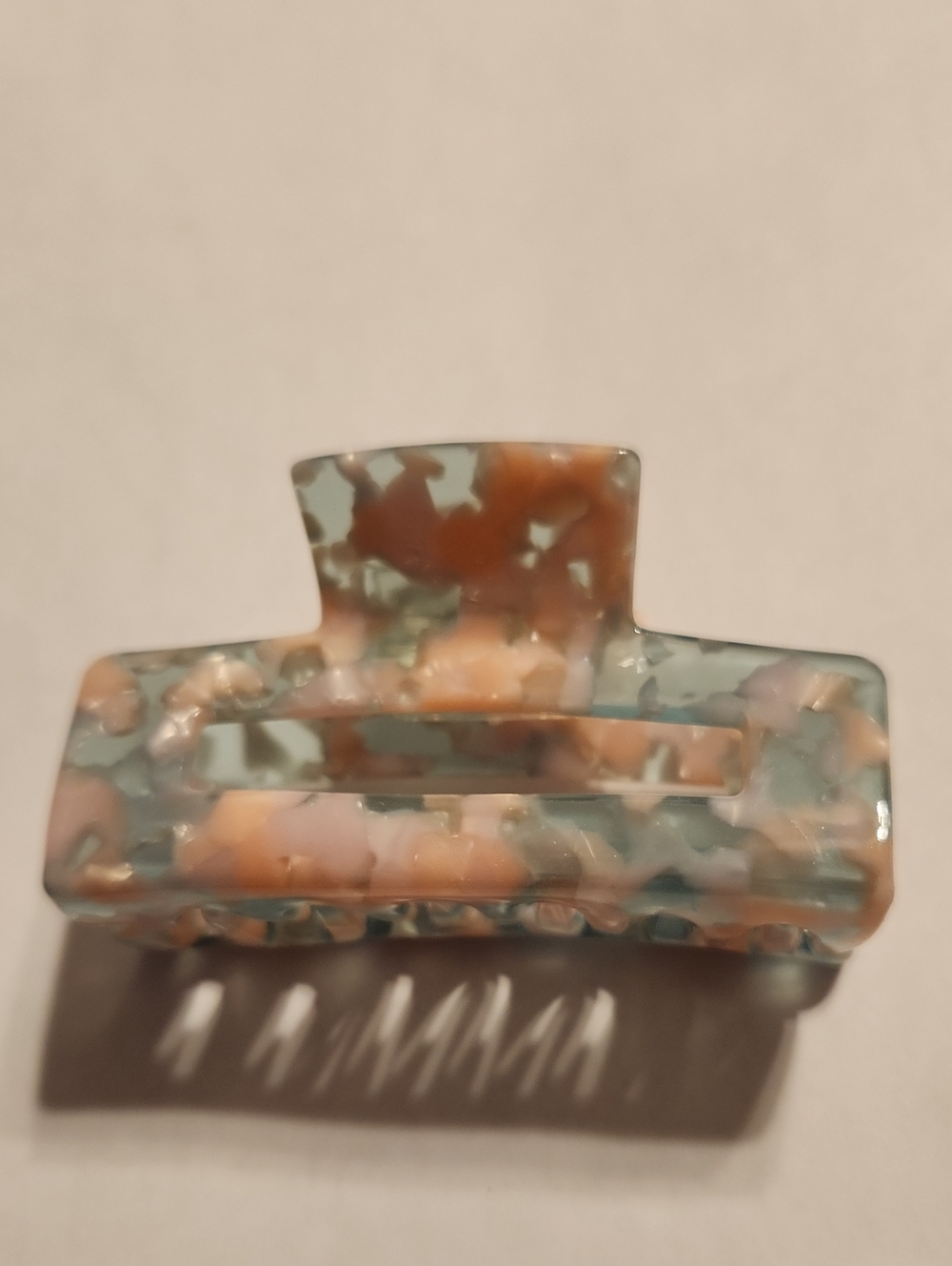 NWOT Acetate Hair Clip 3 inches